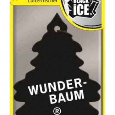 Odświeżacz WUNDER-BAUM TREE oro gaiviklis "Juodas ICE"