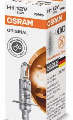 OSRAM Automobilinė lemputė H1 55W 12V P14.5S 1vnt