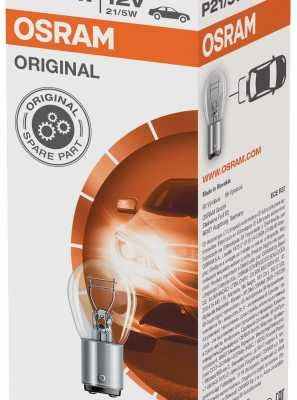 OSRAM Automobilinės lemputės 21/5W 12V BAY15D 1vnt