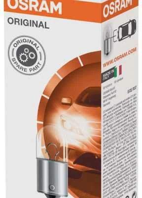 OSRAM Automobilinė lemputė 10W 12V BA15S 1vnt
