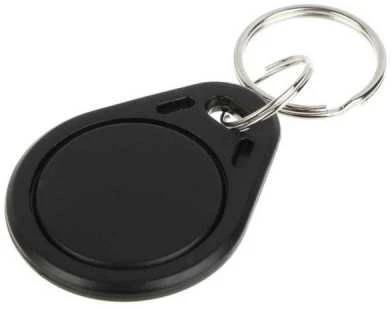 RFID atstuminis pakabukas ATLO-504/B 125mhz, juodas