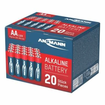 Šarminė baterija ANSMANN, LR6 (AA) 1.5V, 2800mAh, 20vnt