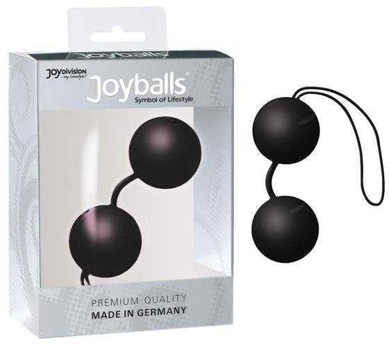 Juodi Joyballs rutuliukai su pakuote
