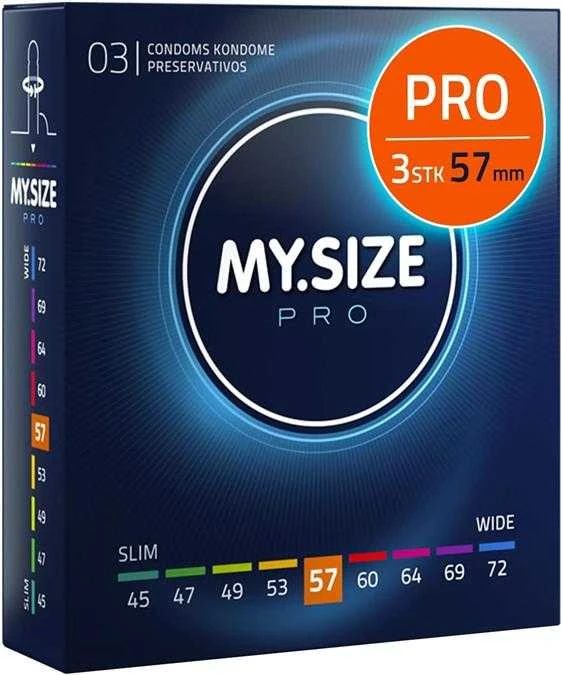 MY SIZE PRO MY.SIZE PRO 57 mm 3 vnt.