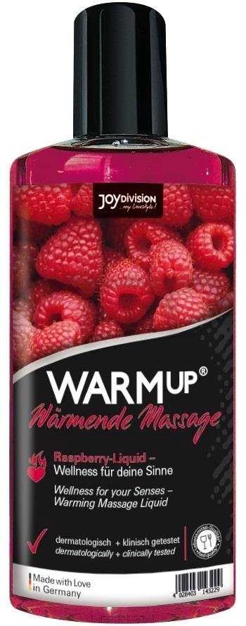 Joydivision Raspberry WARMup aviečių skonio balzamas 150 ml