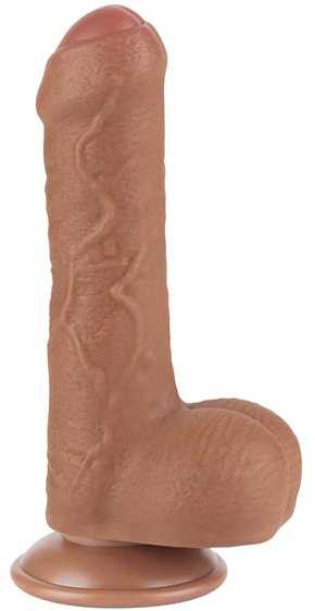 LOVETOY 7 colių slankioji oda, dviejų sluoksnių Dong Brown