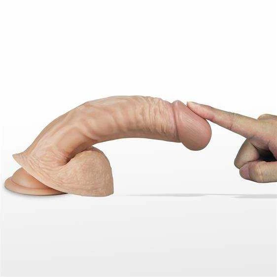LOVETOY 8,5" Real Extreme Dildo vibruojantis kūnas