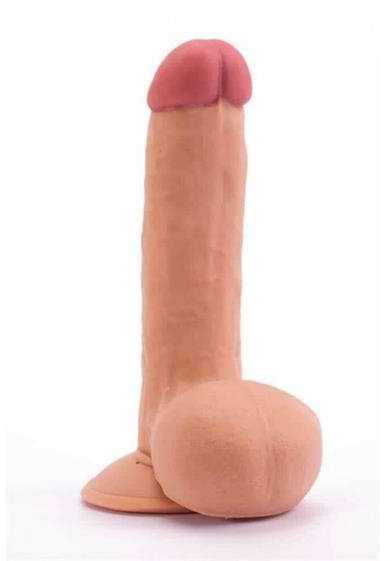 Lovetoy Dildo tikroviškas siurbtukas, gyslas 18 cm