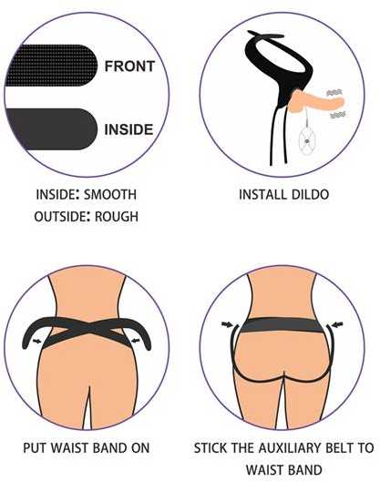 Lovetoy Vibruojantis „Easy Strapon“ rinkinys 7,5 colio