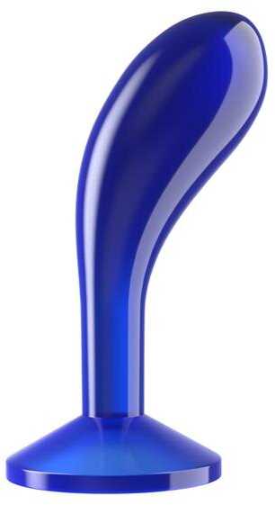 LOVETOY Flawless Clear Prostate Plug 6.0'' Mėlyna