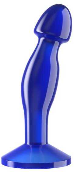 LOVETOY Flawless Clear Prostate Plug 6,5'' Mėlyna