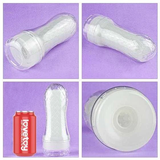 LOVETOY Lumino Play Masturbator Crystal Pocketed