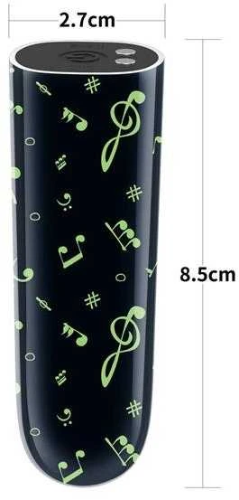LOVETOY įkraunamas šviečiantis tamsoje muzikos masažuoklis
