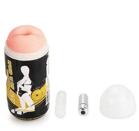 LOVETOY Seksas skardinėje Masturbator Flesh