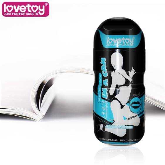 LOVETOY Seksas skardinėje Masturbator Flesh