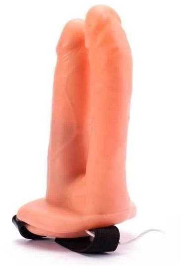 LOVETOY vibruojantis unisex tuščiaviduris dirželis