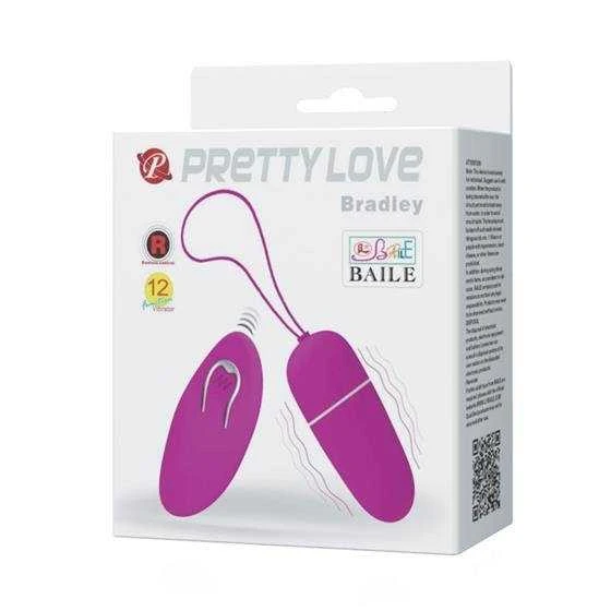 LYBAILE Pretty Love Bradley Wireless kiaušinių vibro rožinis
