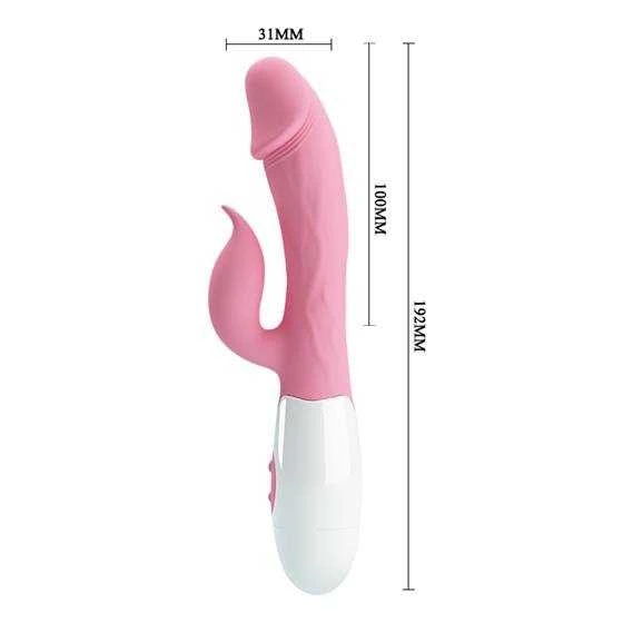 LYBAILE Pretty Love Peter Vibrator Rožinė