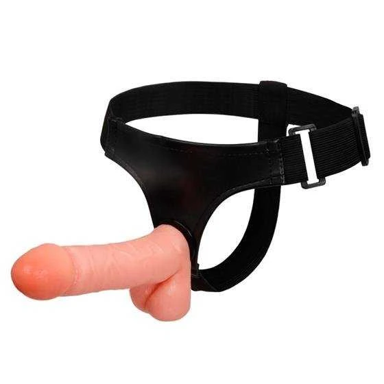 BAILE Harness dildo dirželis lesbietės varpos narys 17cm