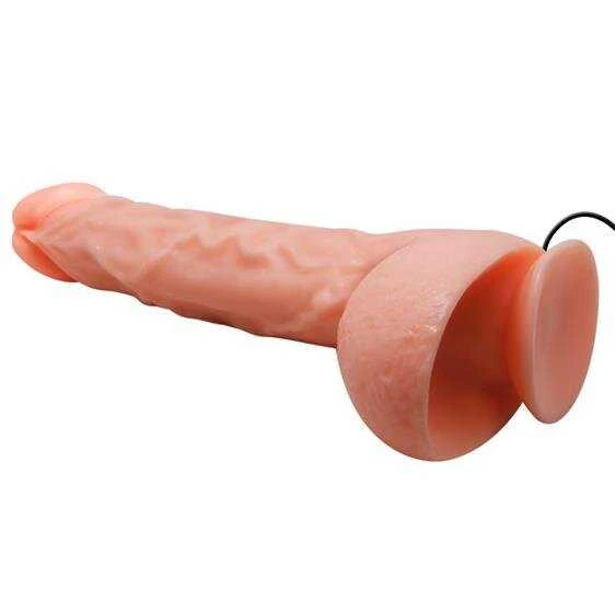 Baile Vibrators LYBAILE Top sex Toy Penis Dldo 25 cm with vibro Flesh