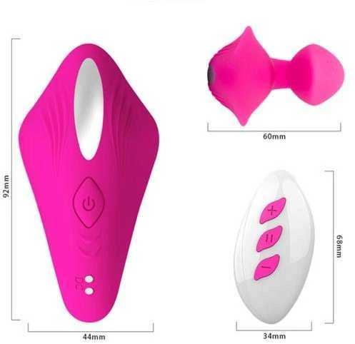Toyfa A-TOYS Vibratorius poroms Cobrum, silikonas, rožinis, 9,6 cm