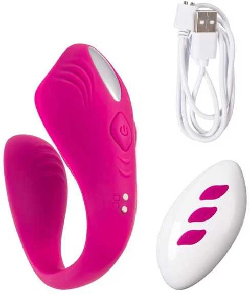 Toyfa A-TOYS Vibratorius poroms Cobrum, silikonas, rožinis, 9,6 cm