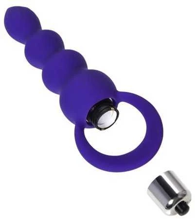 ToDo by Toyfa Analinis kištukas Twisty, silikonas, violetinė, 14 cm, O 3,2 cm