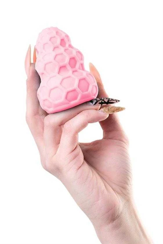 Masturbatorius TOYFA A-Toys, asilas, geltona/ kūno spalva, 14 cm