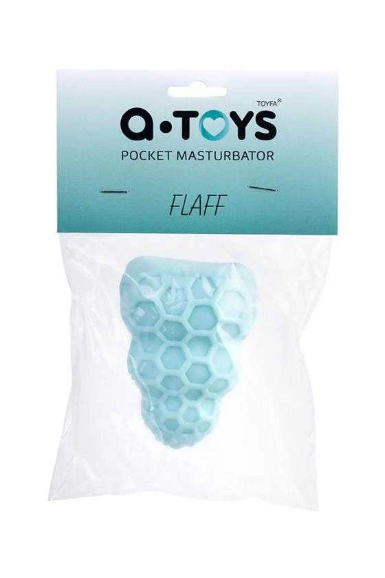Masturbatorius TOYFA A-Toys, asilas, mėlynos spalvos, 14 cm