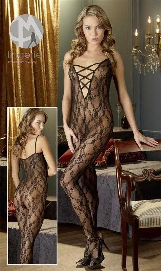 Noxqse Catsuit juodas XXL-XXXL