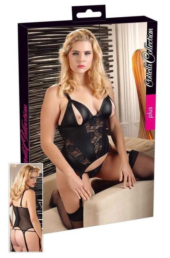 Cottelli Curves Cami Suspender open XL