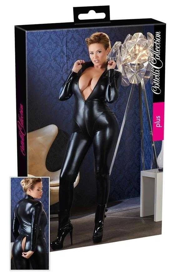 Cottelli Curves Kombinezonas ilgomis rankovėmis 4XL