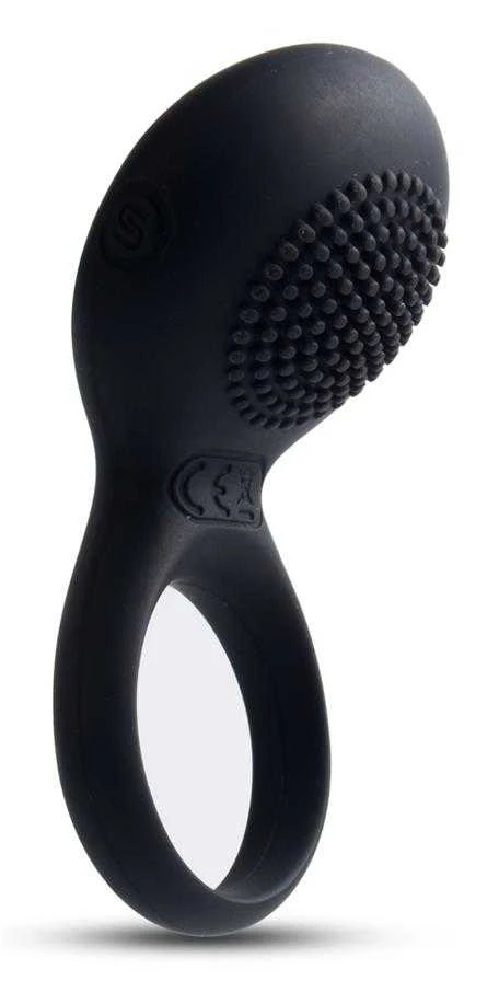 Svakom - Tyler Vibrating Ring Juodas
