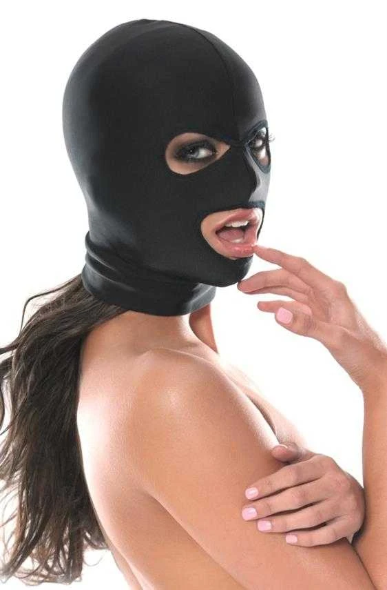 PIPEDREAM spandex kaukė su trimis skylėmis