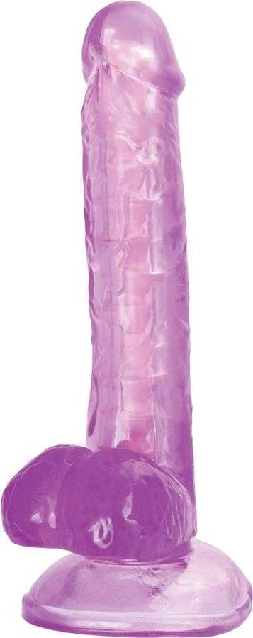 Realistiškas dildo A-Toys iš TOYFA Celiam, TPE, violetinė, 20,5 cm