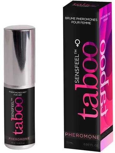 Ruf Taboo Sensfeel Kūno dulksna moterims su feromonais, 15 ml