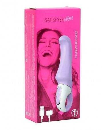 „Satisfyer Charming Smile“ mini vibratorius, skirtas abiem rankoms