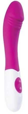 Toyfa Rožinė A-TOYS, Vibrator Una, Silicone, Rožinė, 19.8 cm
