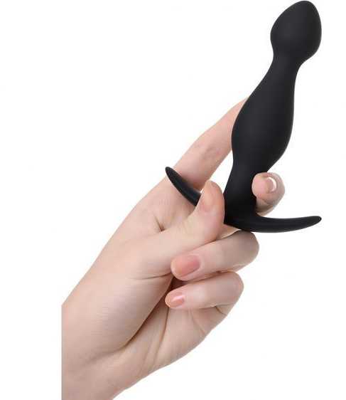 Toyfa analinis kamštukas A-Toys, dydis: S juodas