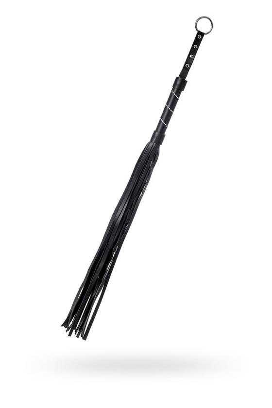 Toyfa Anonymo flogger, PU leather, juodas, 64 cm