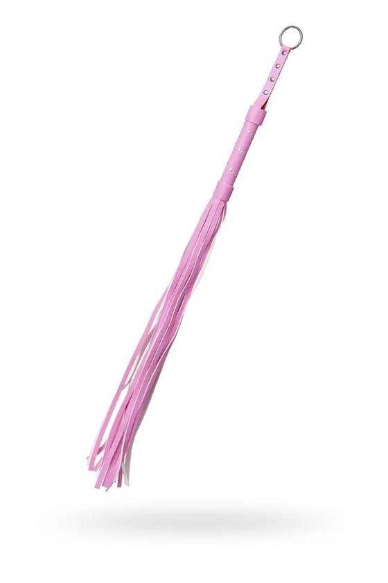 Rožinis PU odos flogeris 64 cm
