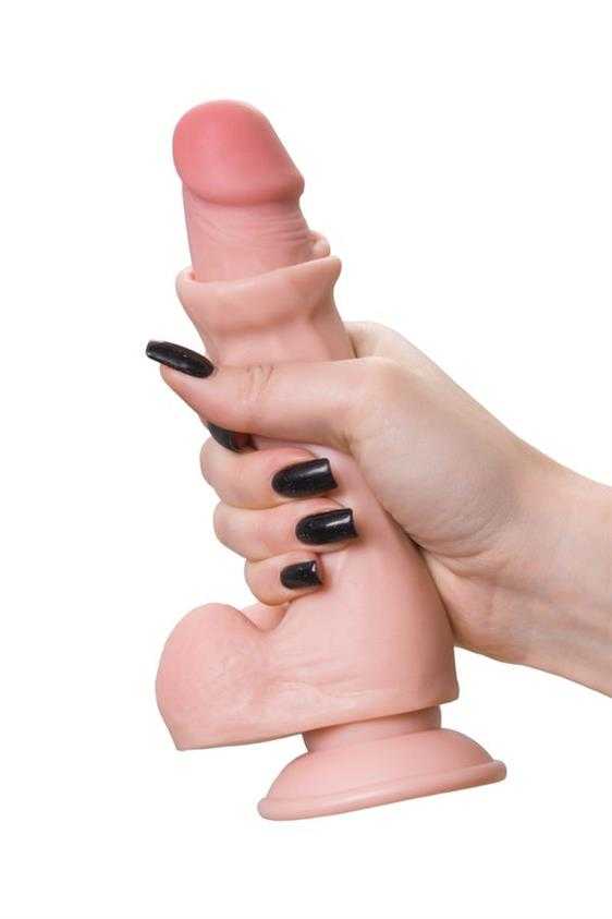 RealStick My Pretty Toyfa Dildo My Babe, minkštas, TPE, 20 cm