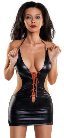Toyfa Glossy Shiny Wetlook suknelė JULIE