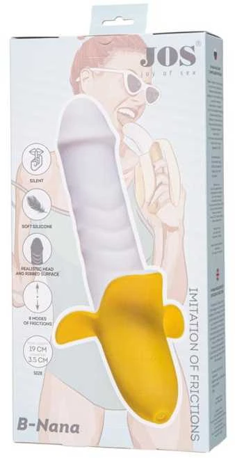 Toyfa JOS B-nana, 19 cm G taško vibratorius