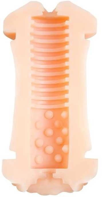 Toyfa JOS JANICE, masturbatorius dvipusis, TPR, mėsingas, 14,5 cm