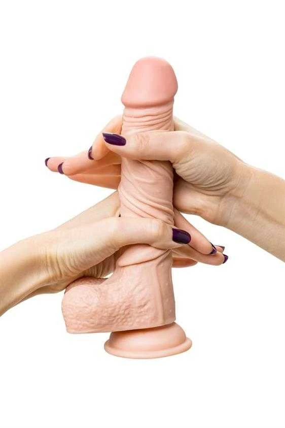 Toyfa My Babe My Darling Realistinis dildo, TPE, Nude, 22 cm