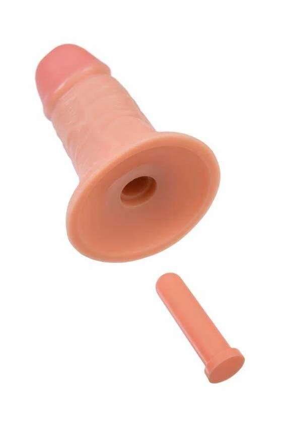 Toyfa Realistic dildo kalibras 14/6, PVC, minkštimas, ilgis 14 cm, skersmuo 6 cm