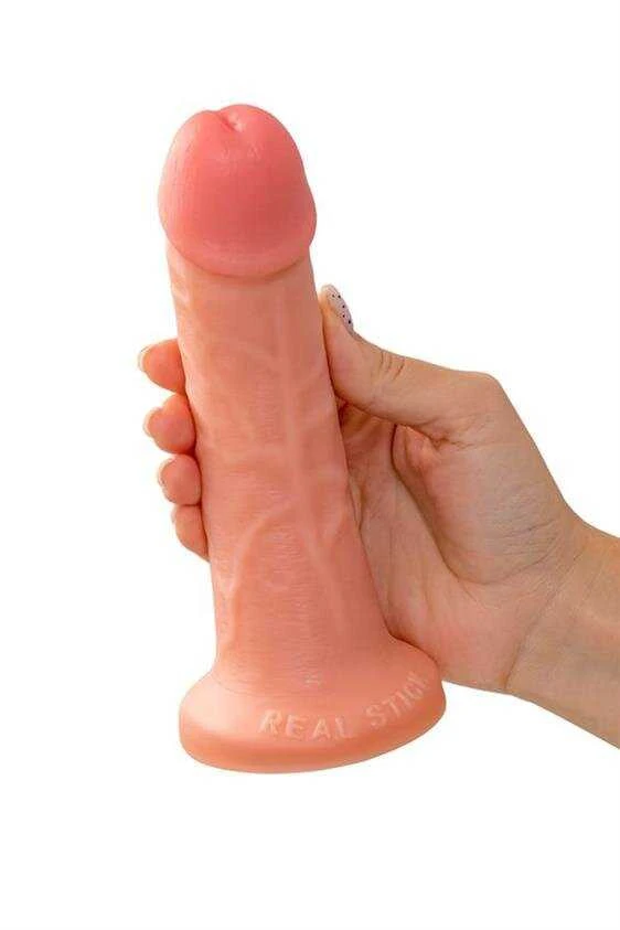 Toyfa Realistic dildo kalibras 16/3, PVC, minkštimas, ilgis 16 cm, skersmuo 3 cm