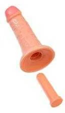 Toyfa Realistic dildo kalibras 16/4, PVC, minkštimas, ilgis 16 cm, skersmuo 4 cm