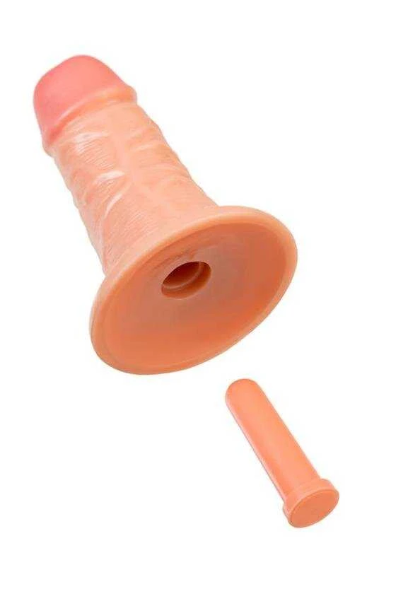Toyfa Realistic dildo kalibras 16/6, PVC, minkštimas, ilgis 16 cm, skersmuo 6 cm